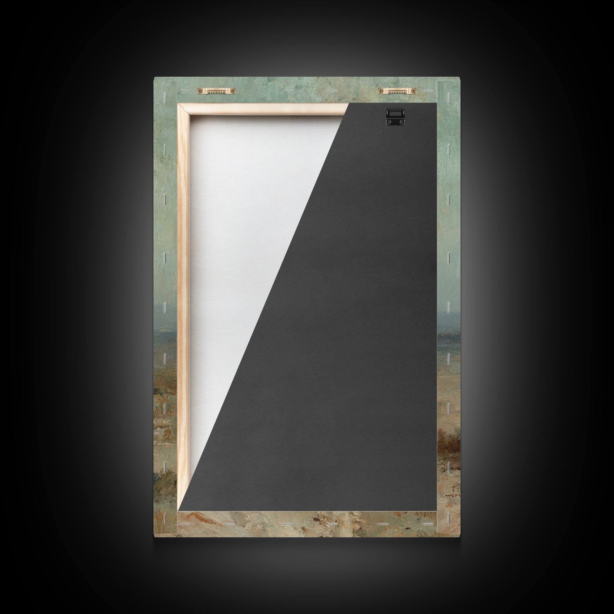 Desert Star Journey | Framed Canvas Print | Christian Art Print | Christian Wall Art | Vintage Christmas Art | Jesus Painting | Christian G