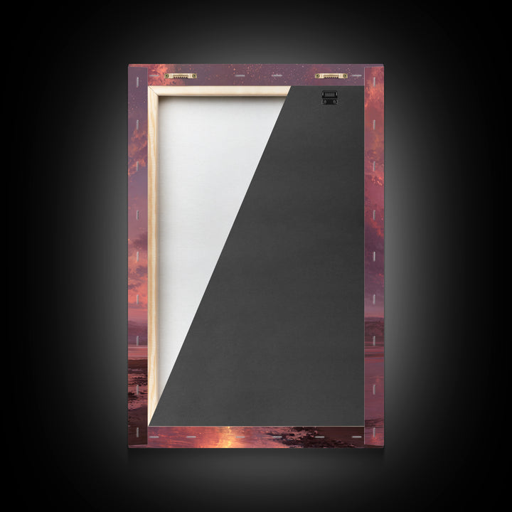 Star of Dawn | Framed Canvas Print | Christian Christmas Art | Christian Art Canvas | Christmas Wall Art | Christian Gift Ideas | Moody Chr