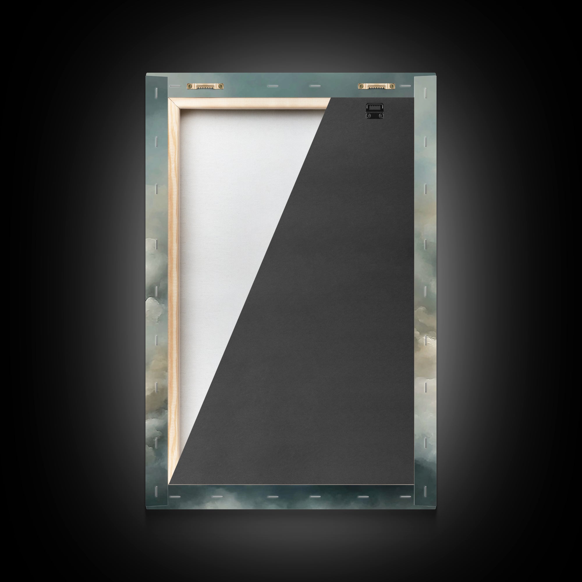 Sacred Silence – Framed Canvas Print – Christian Wall Art – Minimalist Christian Art – Subtle Christian Art – Christian Art Prints – Christ
