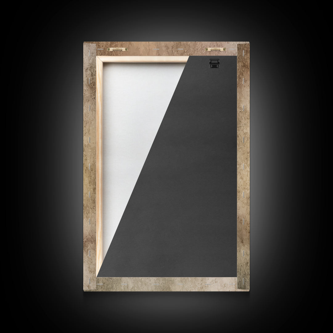 Quiet Communion – Framed Canvas Print – Christian Wall Art – Christian Art Canvas – Jesus Painting – Minimalist Christian Art – Christian D