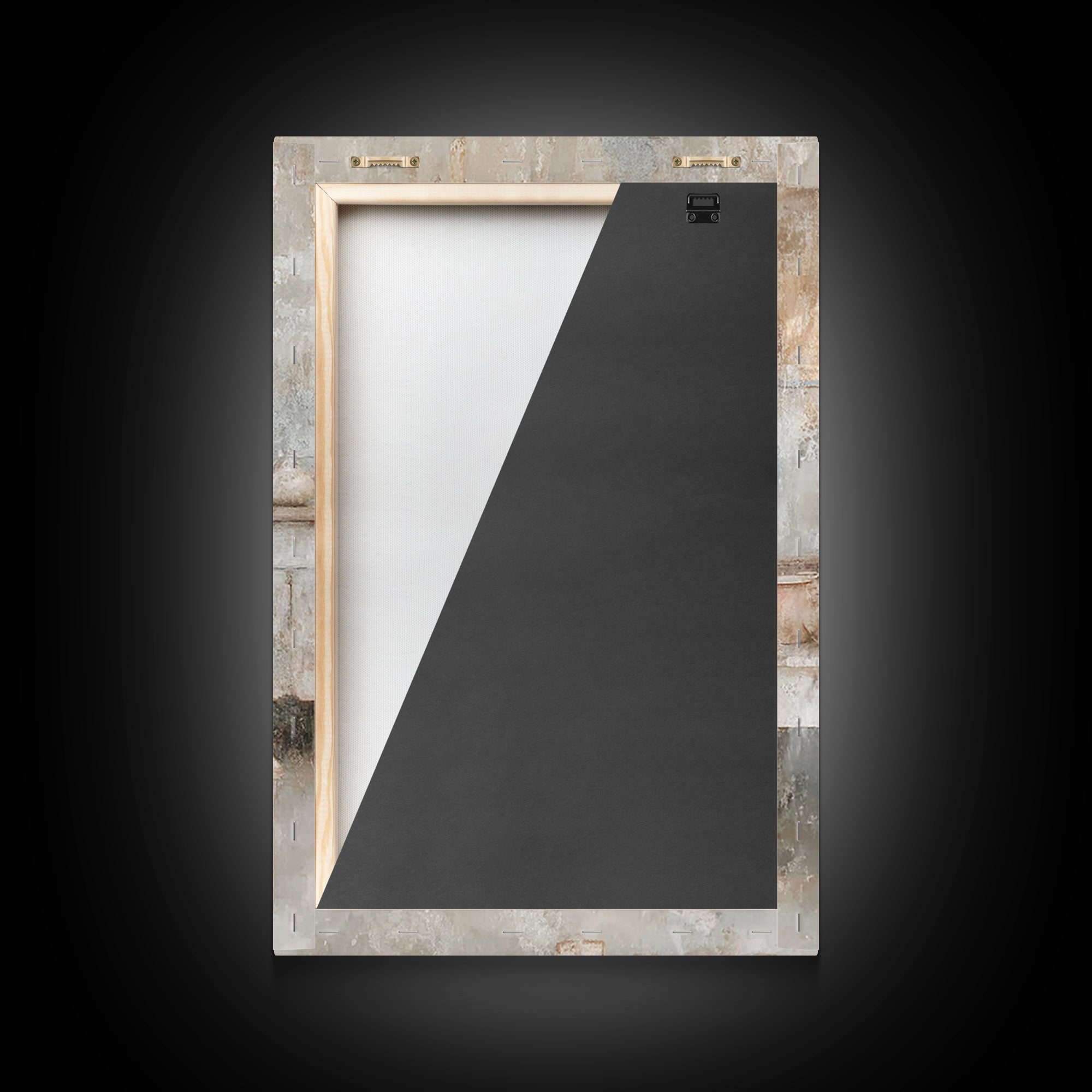 Humble Teaching – Framed Canvas Print – Christian Wall Art – Christian Art Canvas – Jesus Painting – Vintage Christian Art – Christian Home