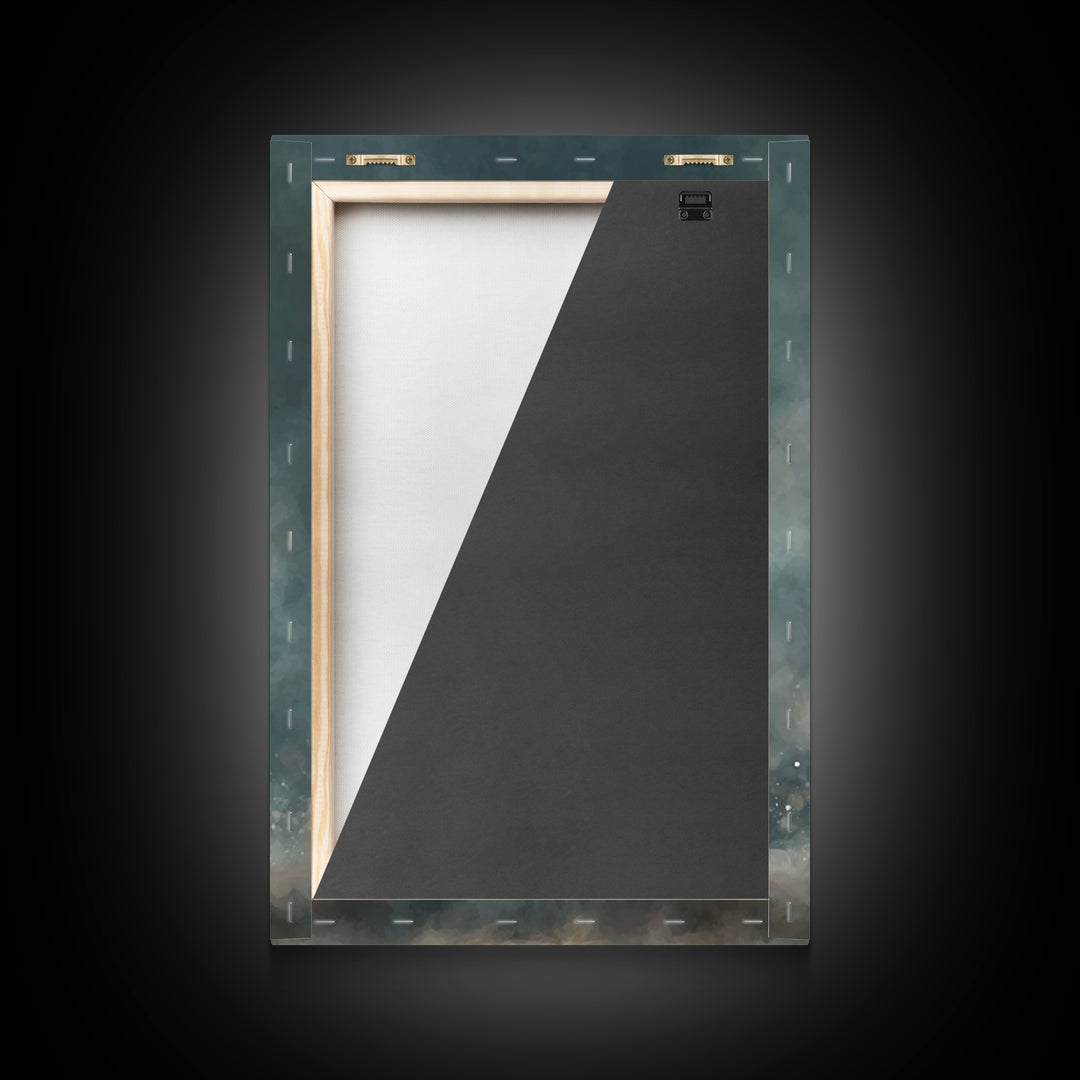 Light Of Mercy – Framed Canvas Print – Christian Wall Art – Jesus Painting – Christian Art Canvas – Modern Christian Art – Christian Christ