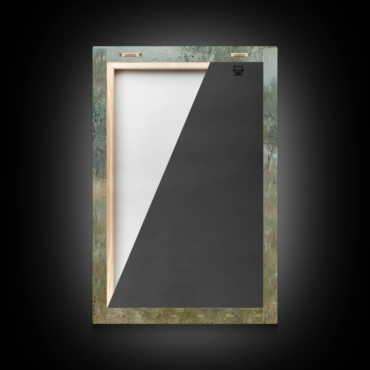The Loving Shelter | Framed Canvas Print | Jesus Painting | Christian Wall Art | Christian Art Print | Modern Christian Art | Christian Gif