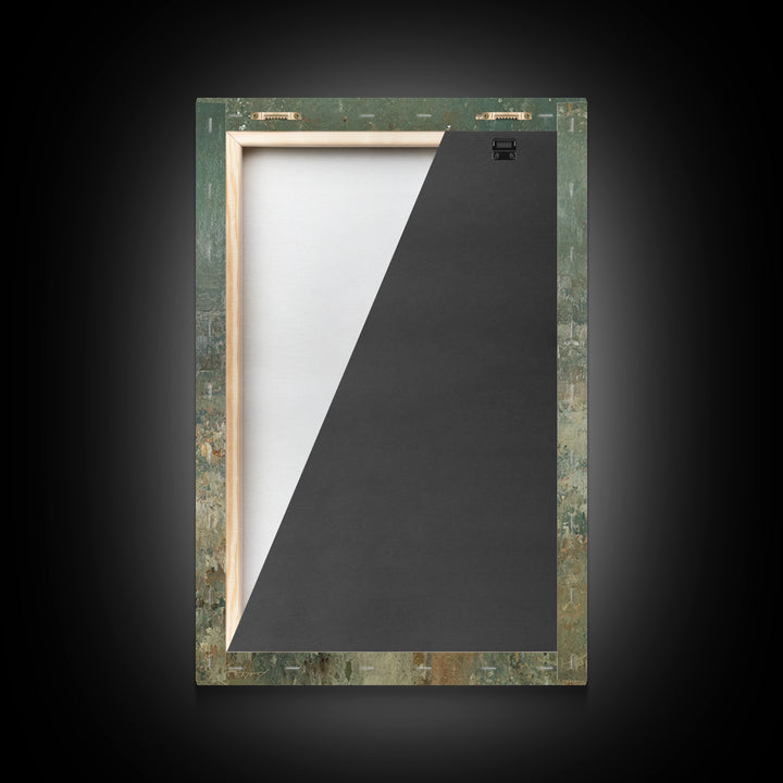 Gentle Pasture Hope – Framed Canvas Print – Christian Decor – Christian Art Print – Christian Wall Art – Jesus Painting – Christian Art Can