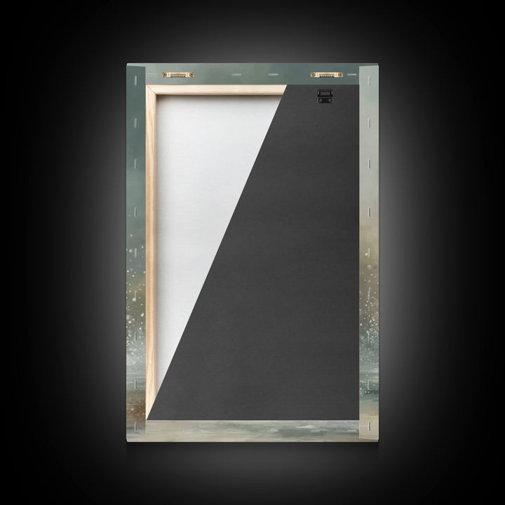 Rescued by Grace – Framed Canvas Print – Jesus Painting – Christian Art Canvas – Christian Wall Art – Christian Gift Ideas – Christian Art