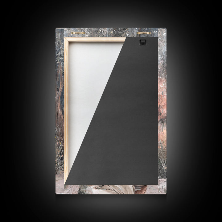 Radiant Petition – Framed Canvas Print – Christian Painting – Christian Art Canvas – Large Christian Art – Jesus Wall Art – Christian Gift