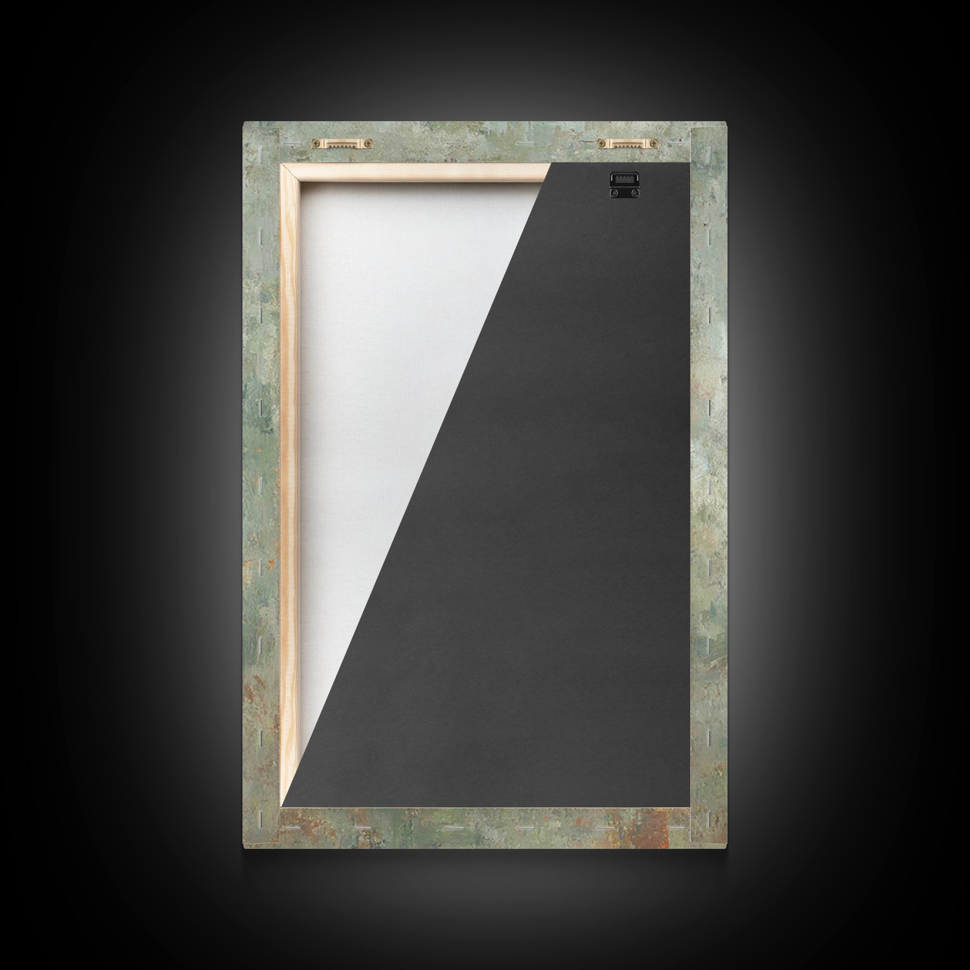 Blessed Stillness – Framed Canvas Print – Christian Art Canvas – Christian Wall Art – Christian Painting – Christian Decor – Christmas Art