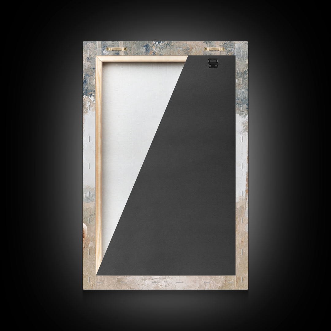 Woodland Shepherd Light – Framed Canvas Print – Christian Art Canvas – Christian Wall Art – Modern Christian Painting – Pastoral Scenery –