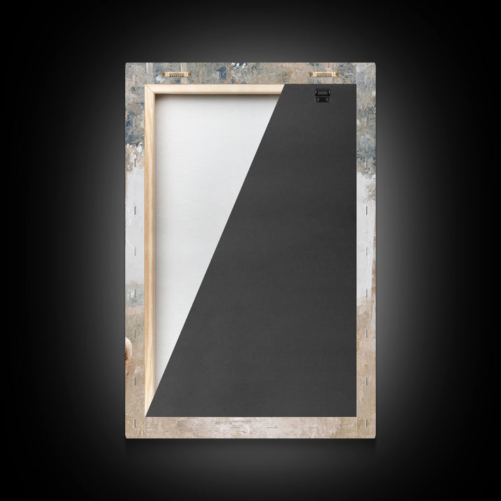 Woodland Shepherd Light – Framed Canvas Print – Christian Art Canvas – Christian Wall Art – Modern Christian Painting – Pastoral Scenery –