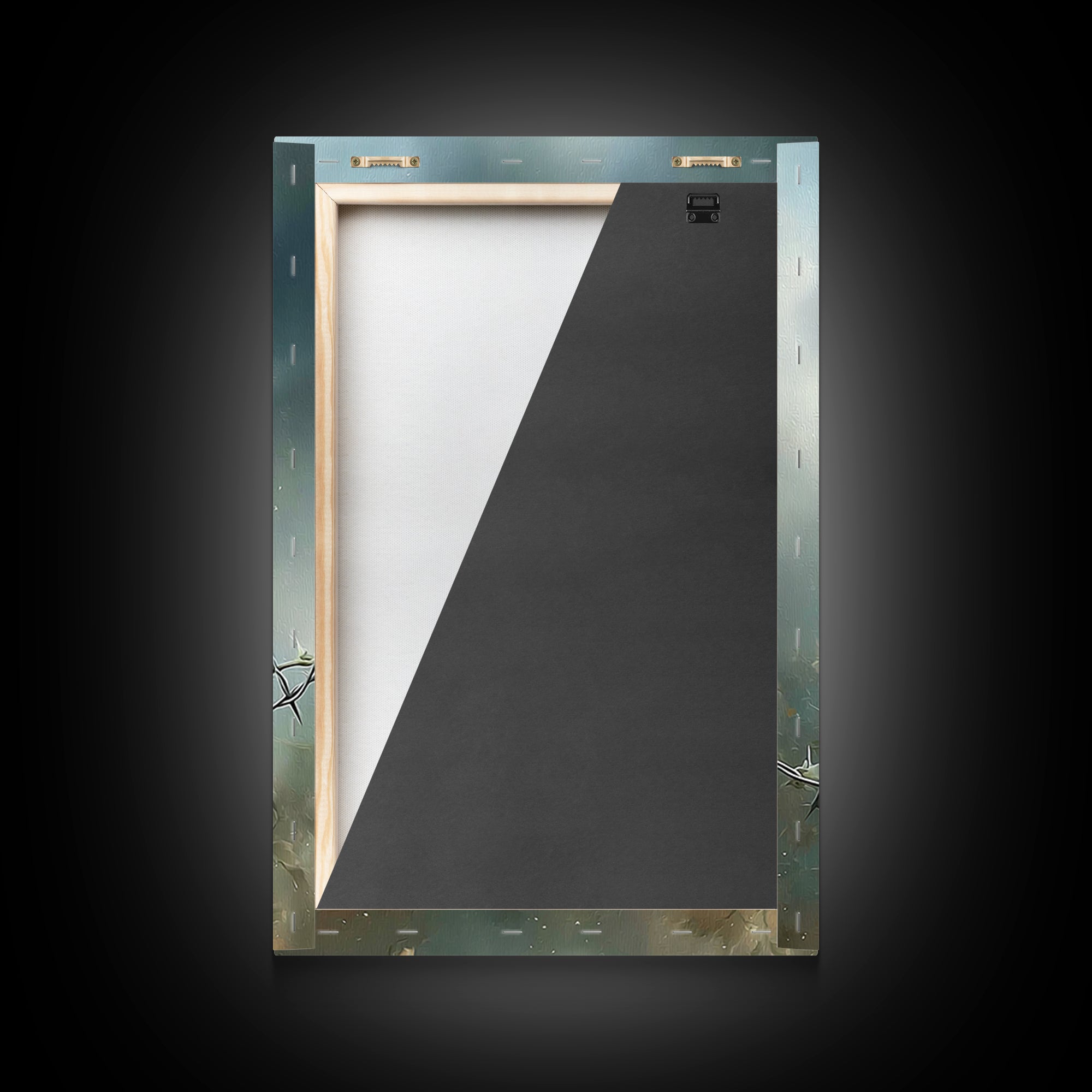 Thornborn Beauty – Framed Canvas Print – Christian Art Canvas – Christian Wall Art – Christian Art Painting – Christian Decor – Modern Chri