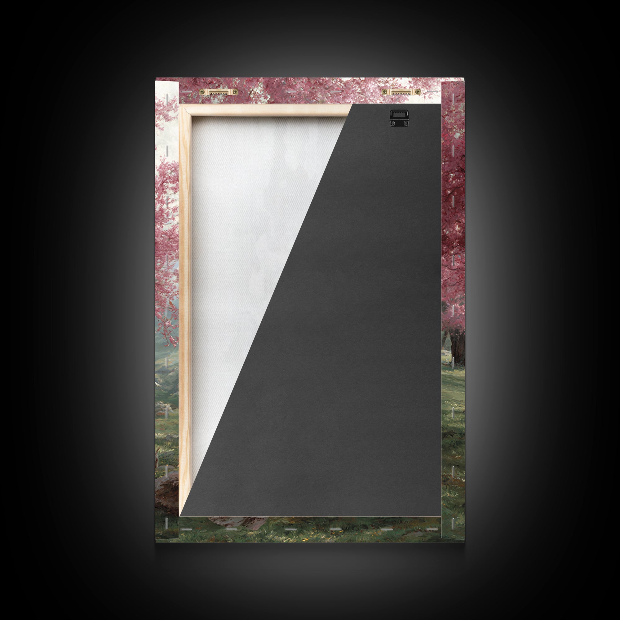 Pasture Of Peace | Framed Canvas Print | Christian Art Canvas | Jesus Painting | Christian Wall Art | Christian Christmas Art | Modern Chri