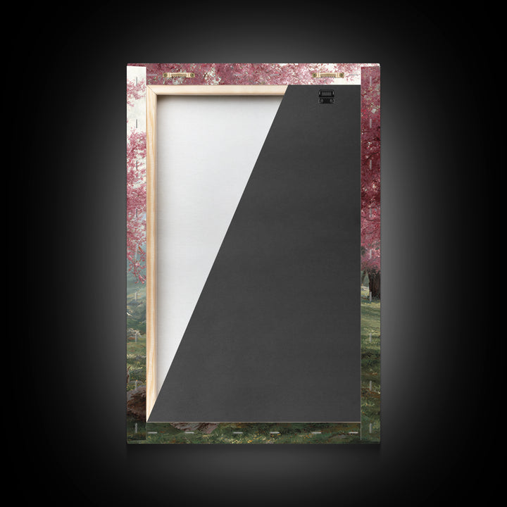 Pasture Of Peace | Framed Canvas Print | Christian Art Canvas | Jesus Painting | Christian Wall Art | Christian Christmas Art | Modern Chri