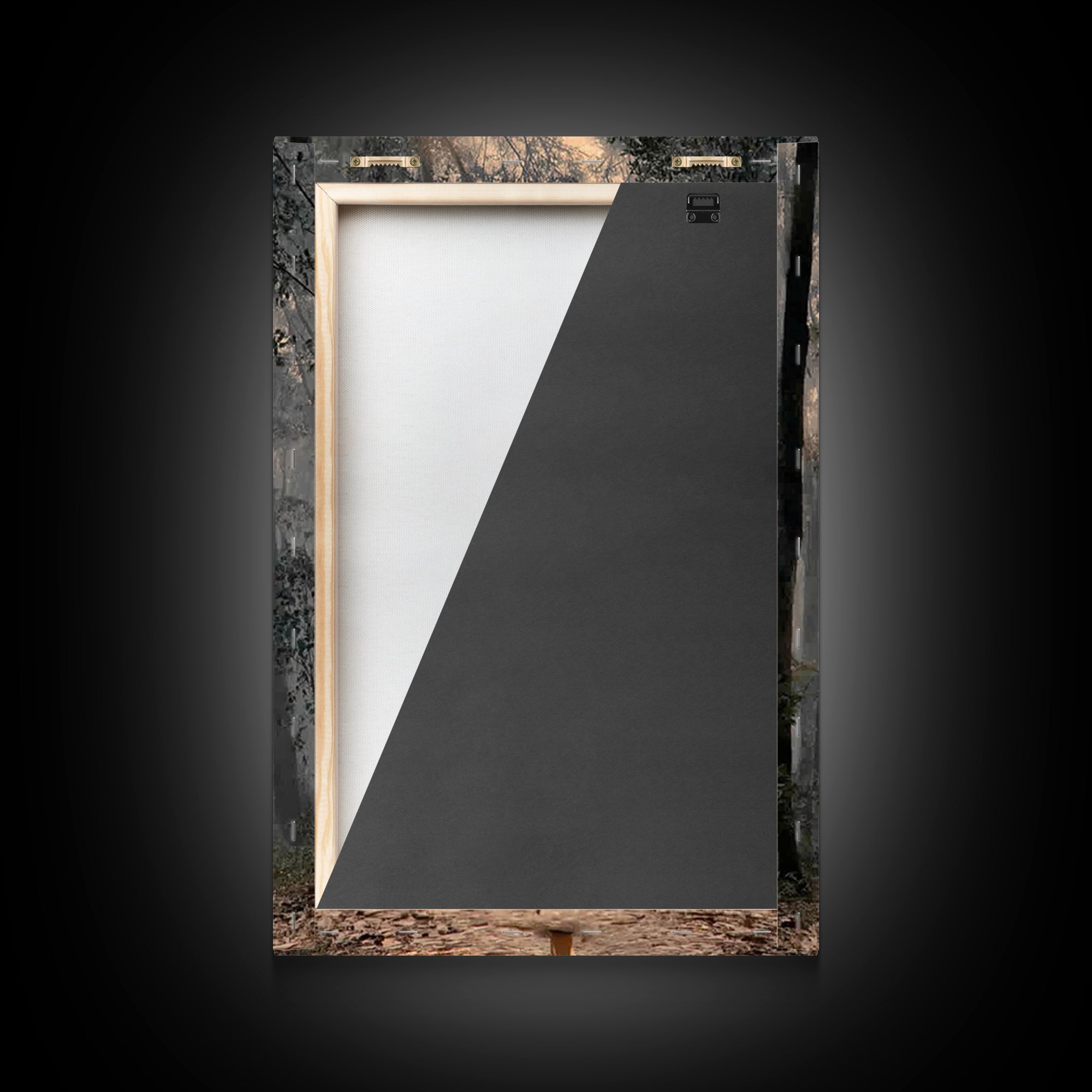 Light Of The Way – Framed Canvas Print – Christian Wall Art – Jesus Painting – Christian Art Canvas – Moody Christian Art – Christian Gift