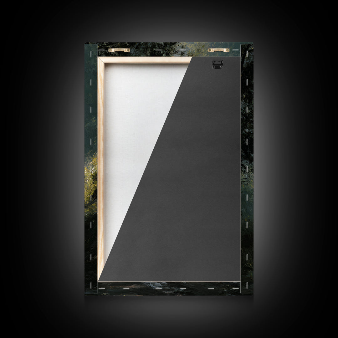 Silent Promise – Framed Canvas Print – Christian Art – Jesus Painting – Christian Wall Art – Christian Art Canvas – Christmas Art