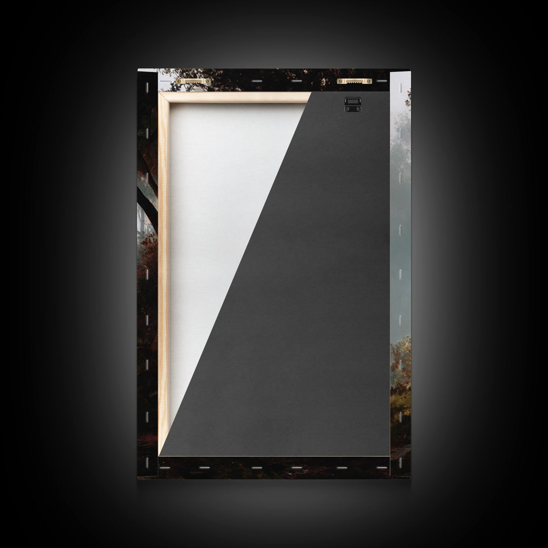 Autumn Blessing – Framed Canvas Print – Jesus Painting – Christian Art Canvas – Christian Wall Art – Subtle Christian Art – Christian Decor