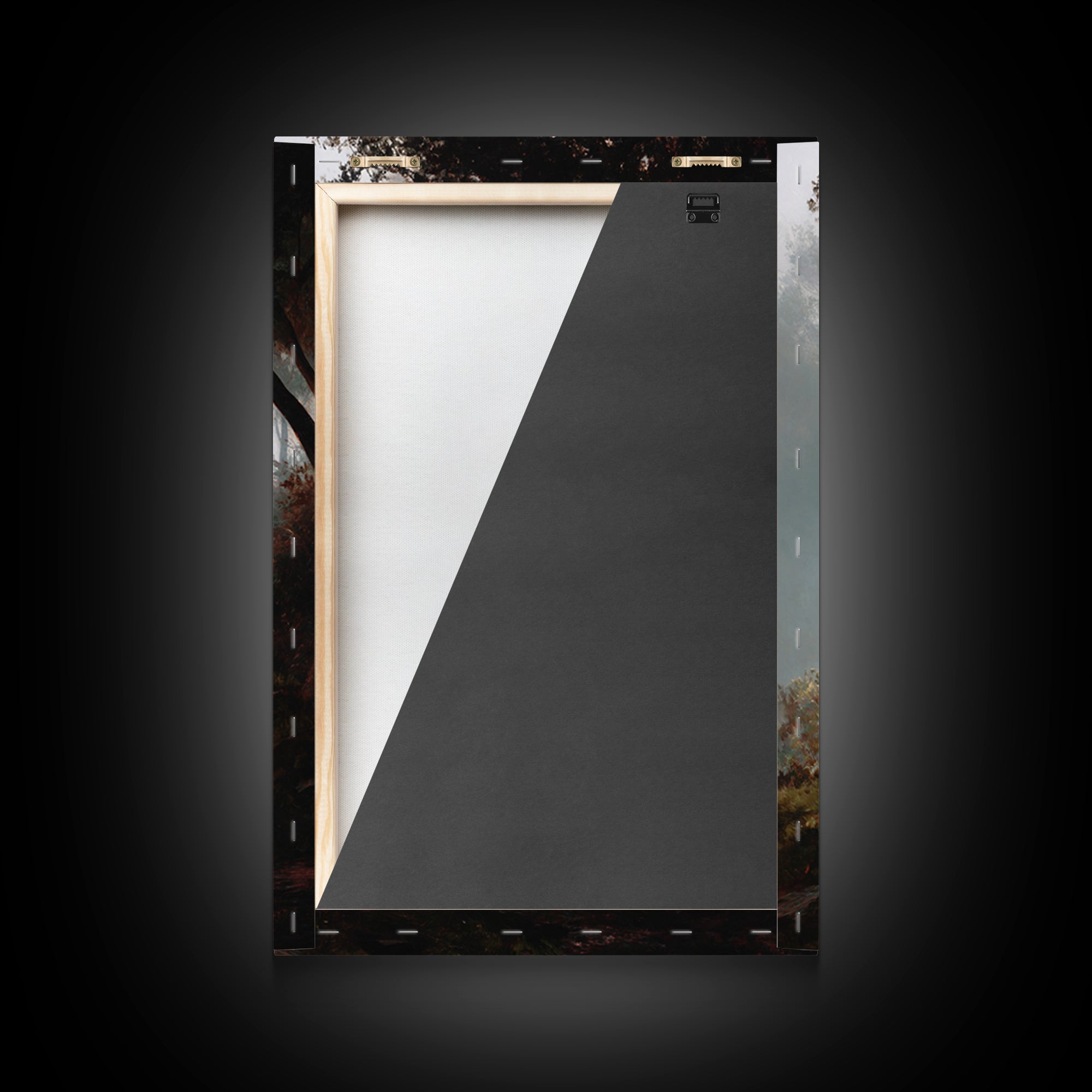 Autumn Blessing – Framed Canvas Print – Jesus Painting – Christian Art Canvas – Christian Wall Art – Subtle Christian Art – Christian Decor