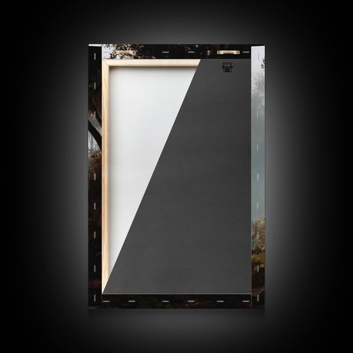 Autumn Blessing – Framed Canvas Print – Jesus Painting – Christian Art Canvas – Christian Wall Art – Subtle Christian Art – Christian Decor