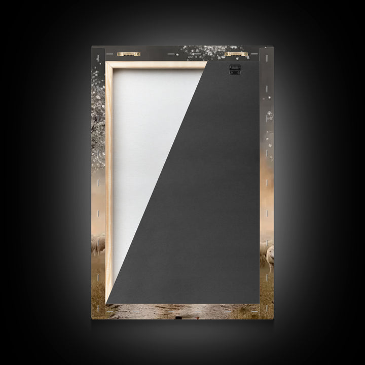 Blossom Shepherd Way – Framed Canvas Print – Jesus Painting – Christian Art Canvas – Christian Wall Art – Christian Art Work – Christian De