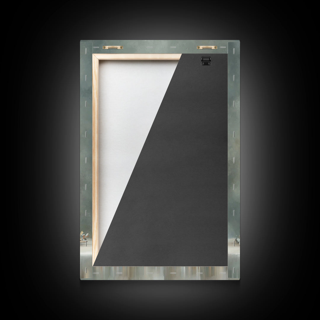 Table Of Grace – Framed Canvas Print – Christian Art Canvas – Christian Wall Art – Large Christian Art – Christian Decor For Home