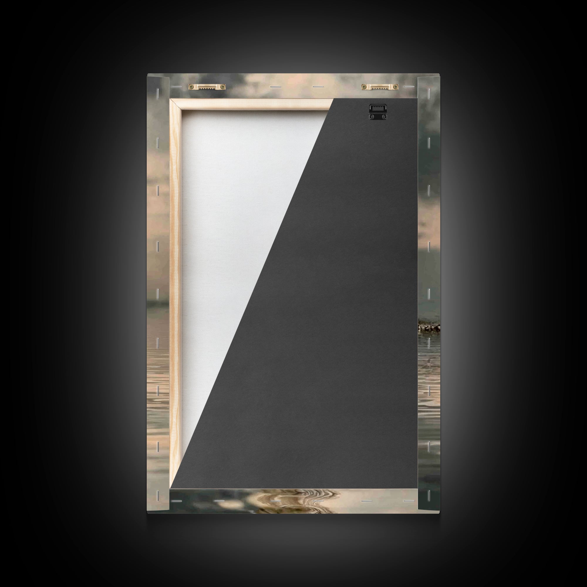 Evening Grace | Framed Canvas Print | Jesus Painting | Christian Art Canvas | Christian Wall Art | Moody Christian Art