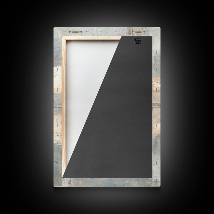 Morning Of Peace | Framed Canvas Print | Jesus Art Print | Christian Wall Art | Modern Christian Art | Unique Christian Art | Christian Dec