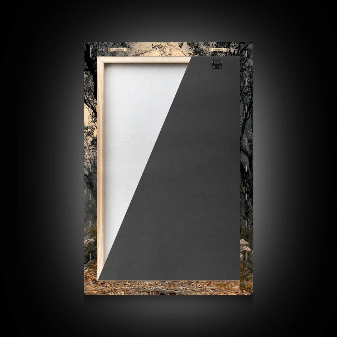 Lamb Of Peace – Framed Canvas Print – Christian Art Print – Jesus Painting – Christian Wall Art – Christian Art Gift – Modern Christian Art