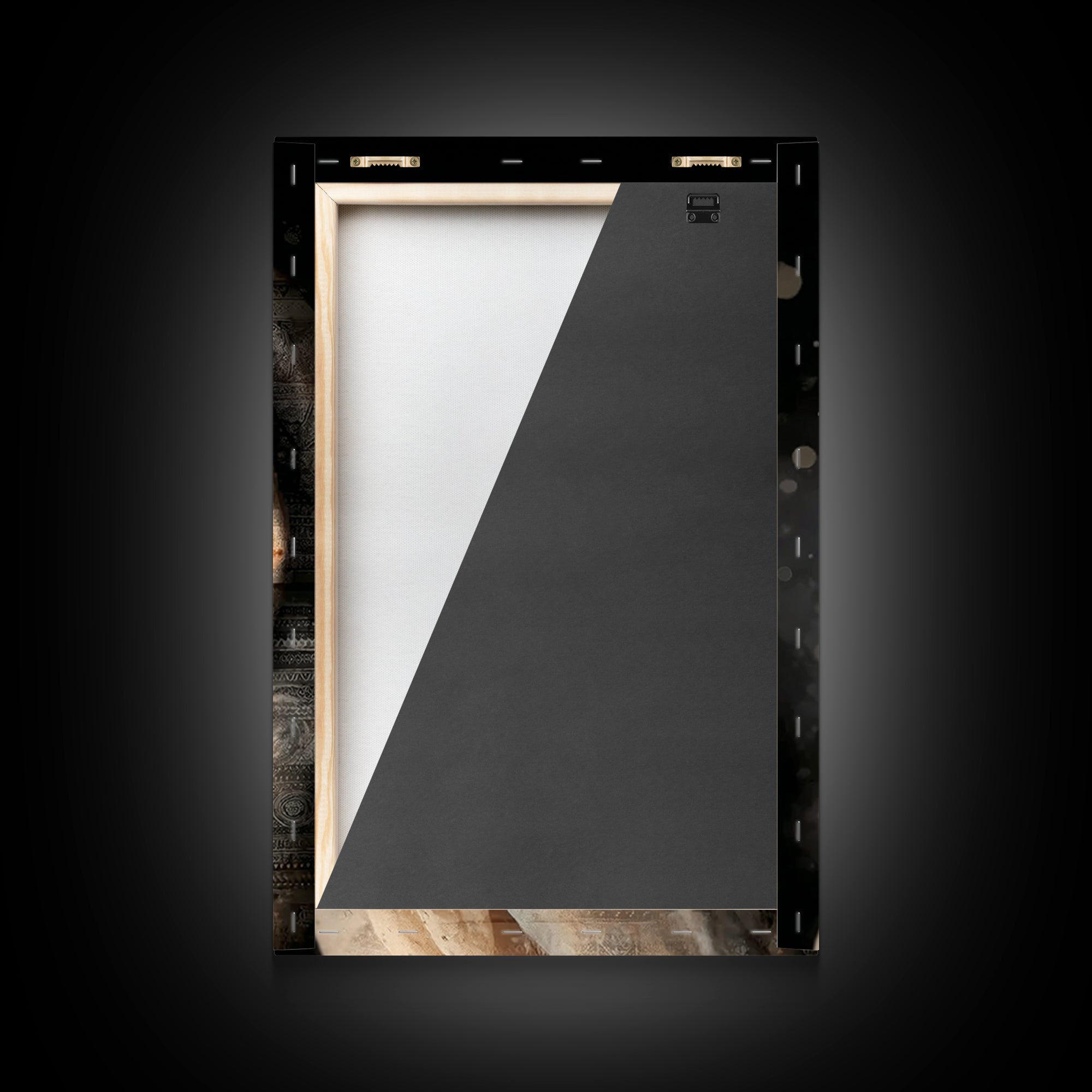Radiant Madonna – Framed Canvas Print – Christian Wall Art – Mary And Jesus Painting – Christian Art Canvas – Christian Gift – Christian Ch