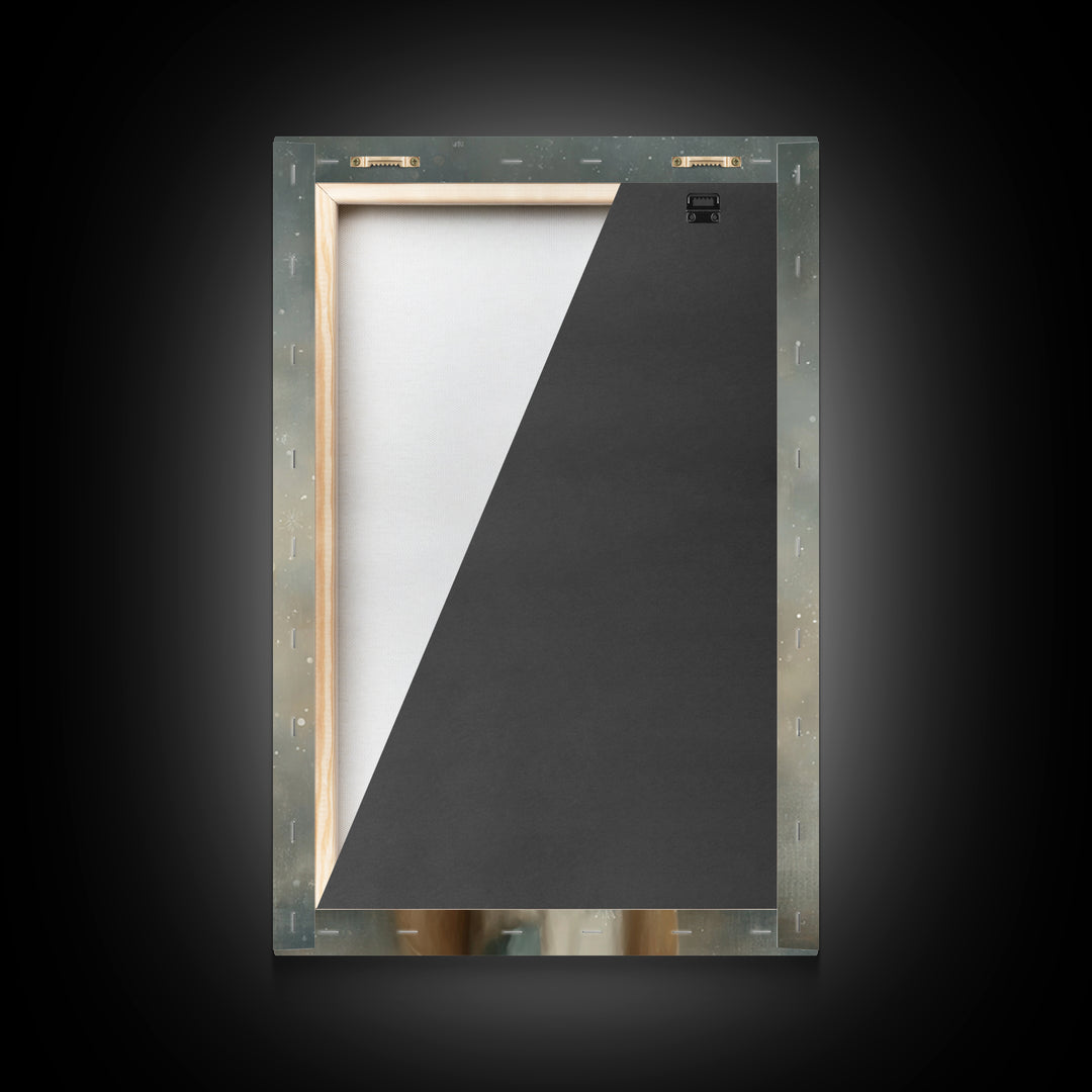 Heavenly Crown Grace – Framed Canvas Print – Christian Wall Art – Mary And Jesus Painting – Christian Art Canvas – Christian Gift Ideas – C