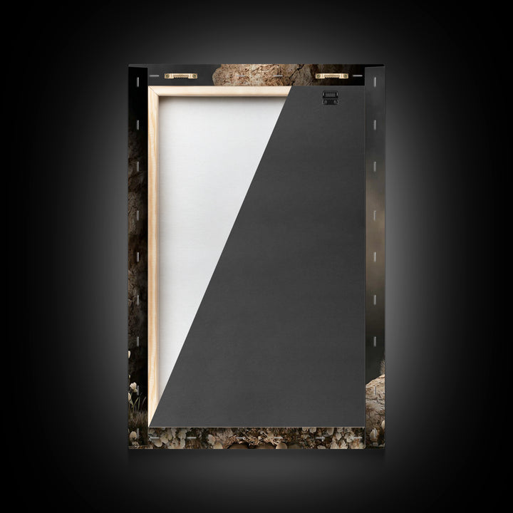 Sacred Vigil – Framed Canvas Print – Christian Wall Art – Christian Art Canvas – Christian Painting – Moody Christian Art – Christian Art G