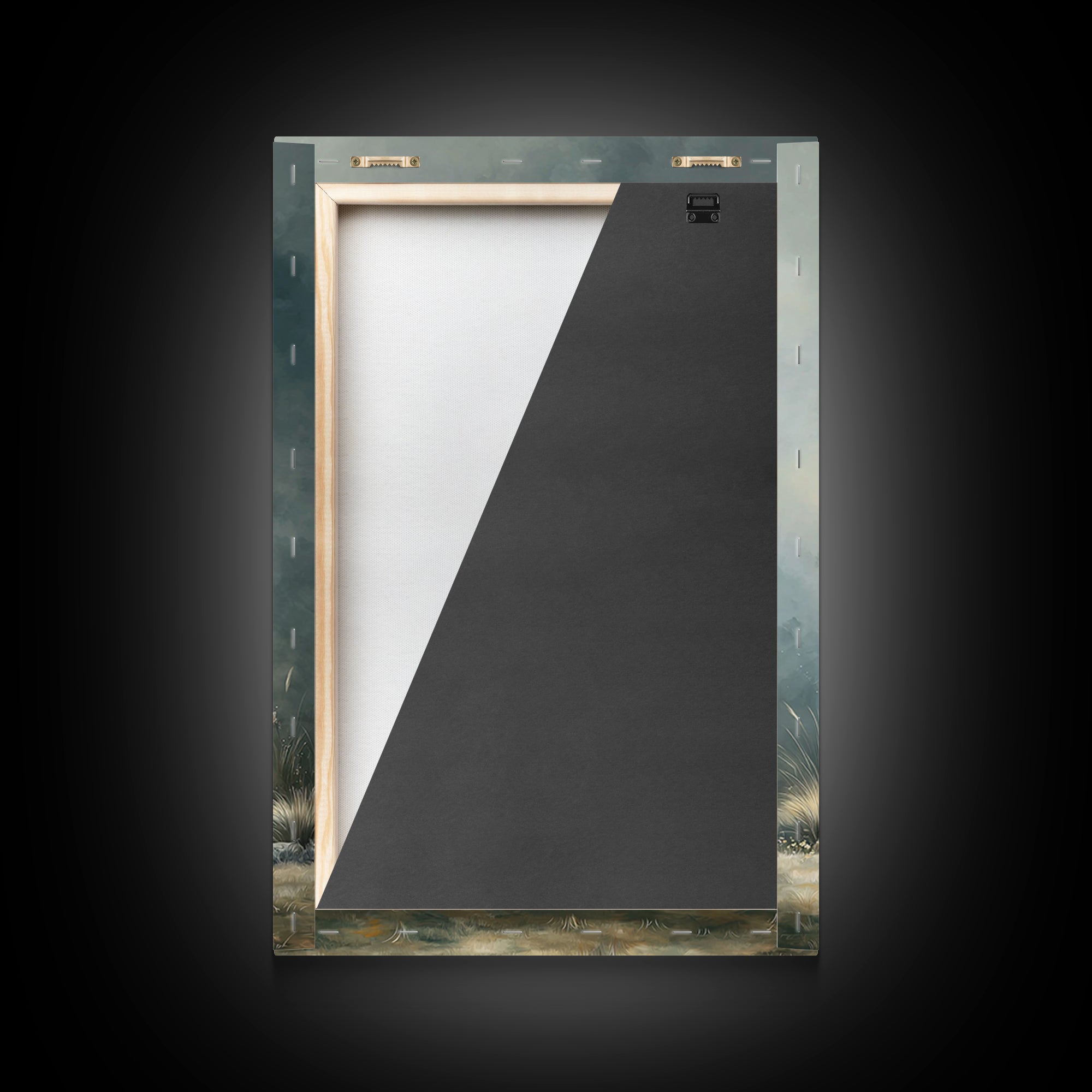 Tombside Dawn – Framed Canvas Print – Christian Art – Christian Art Canvas – Subtle Christian Art – Christian Wall Art – Christian Painting