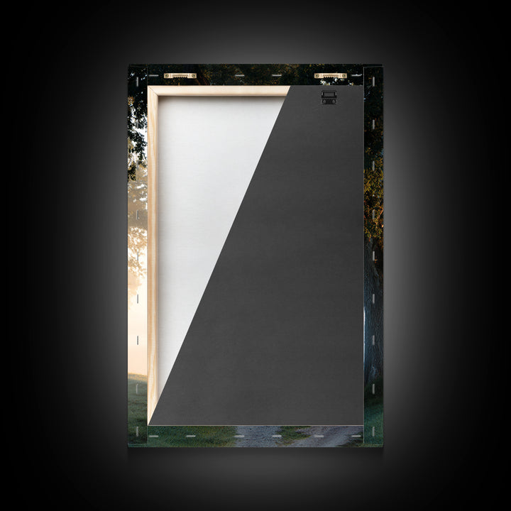 Golden Way – Framed Canvas Print – Christian Art Canvas – Christian Wall Art – Christian Painting – Christian Decor – Christian Art Print