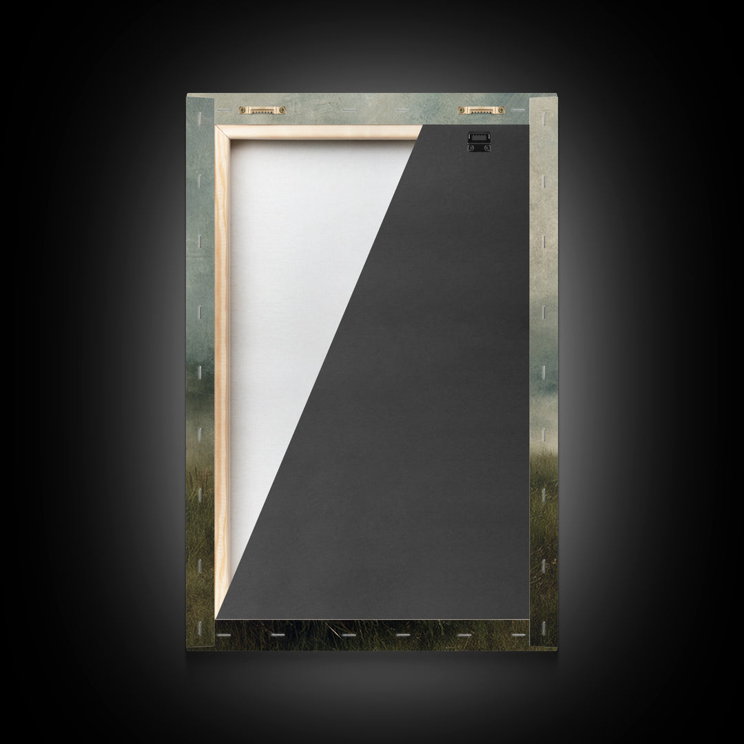 Blessed Shepherd Path – Framed Canvas Print – Jesus Painting – Christian Art Canvas – Christian Wall Art – Large Christian Painting