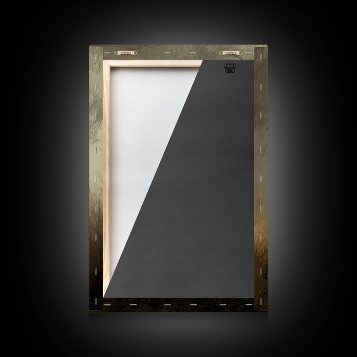 Silent Way – Framed Canvas Print – Christian Wall Art – Moody Christian Art – Christian Art Canvas – Jesus Painting – Christian Art Gift