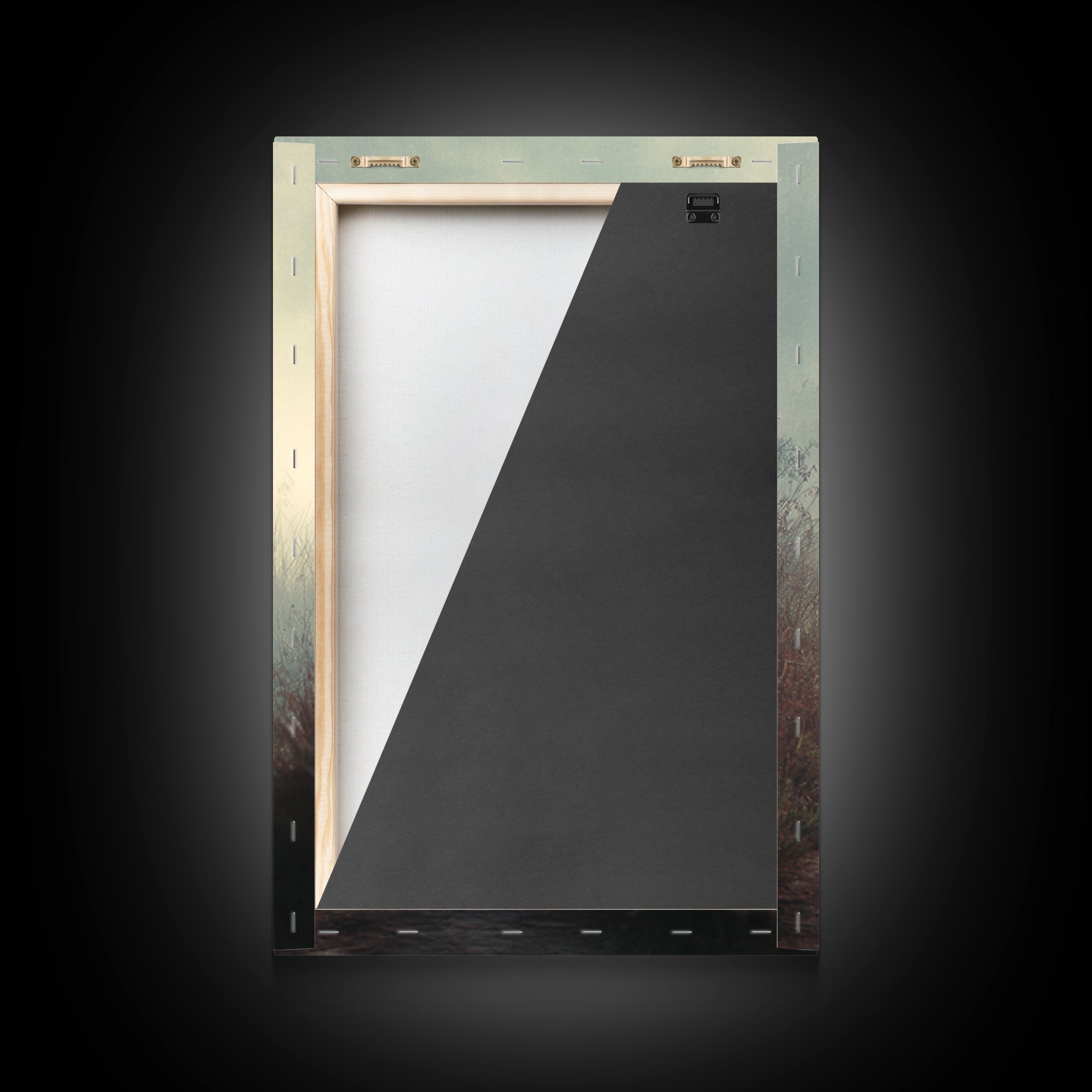 Path Of Peace – Framed Canvas Print – Christian Wall Art – Jesus Painting – Christian Art Canvas – Large Christian Painting – Modern Christ