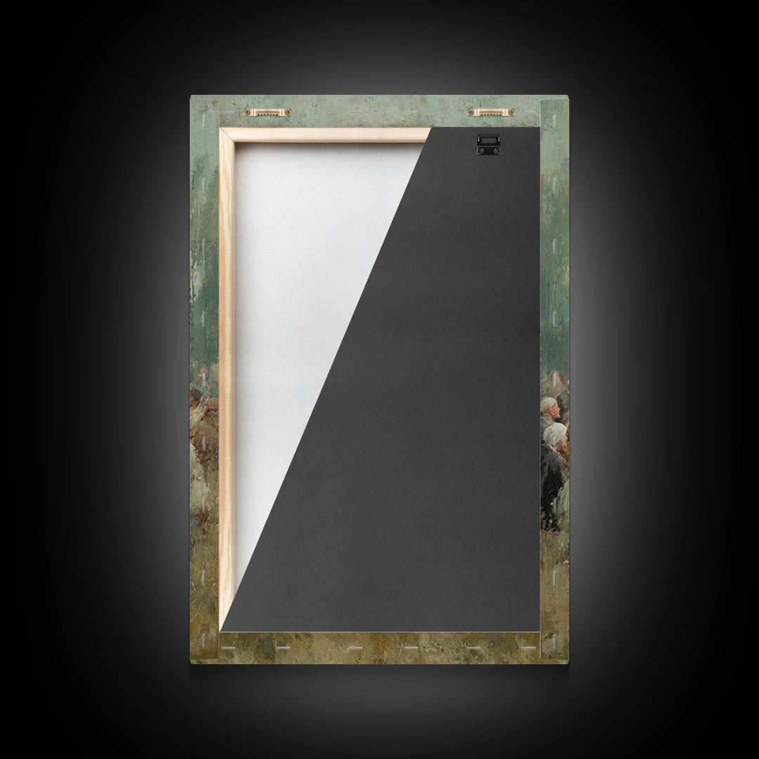Robe Of Light – Framed Canvas Print – Christian Wall Art – Christian Art Canvas – Christian Painting – Modern Christian Art – Subtle Christ