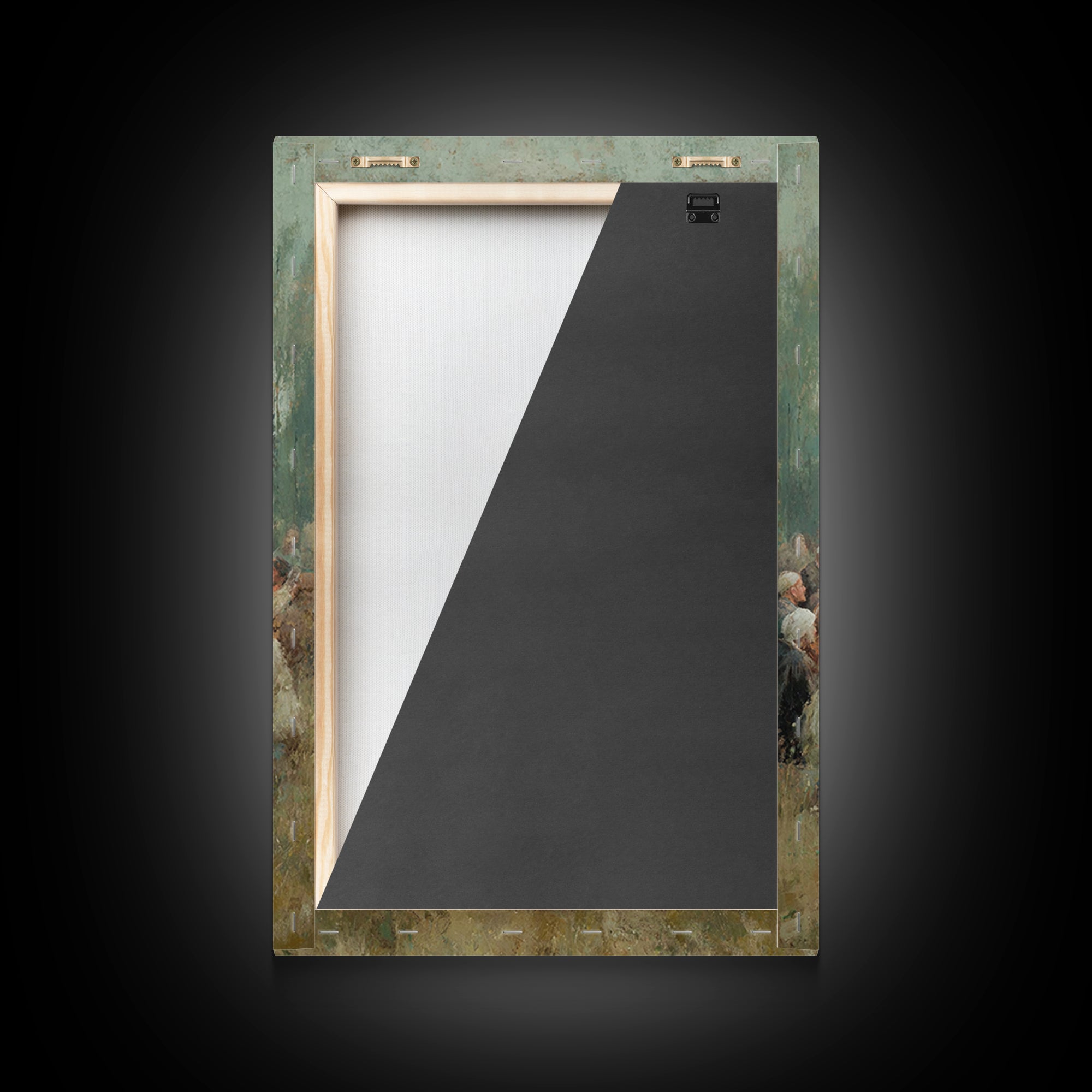 Robe Of Light – Framed Canvas Print – Christian Wall Art – Christian Art Canvas – Christian Painting – Modern Christian Art – Subtle Christ