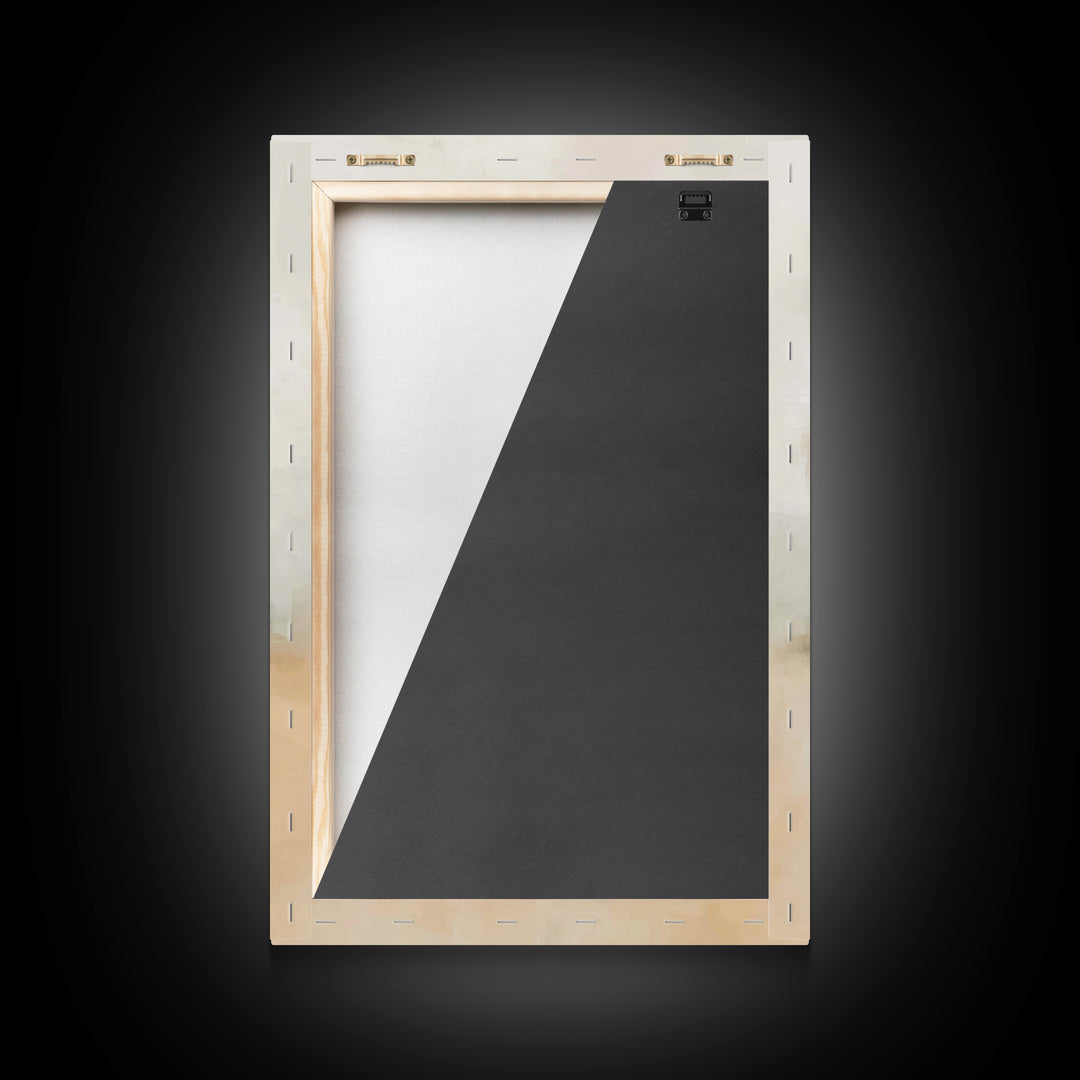 Silent Manger Peace – Framed Canvas Print – Christian Art Canvas – Minimalist Christian Art – Christmas Wall Art – Unique Christian Art – C