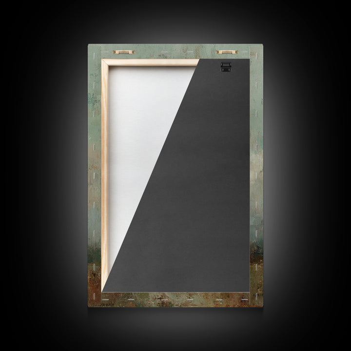 Rising Peace, Framed Canvas Print, Christian Art Canvas, Christian Wall Art, Christian Christmas Art, Unique Christian Art, Moody Christian