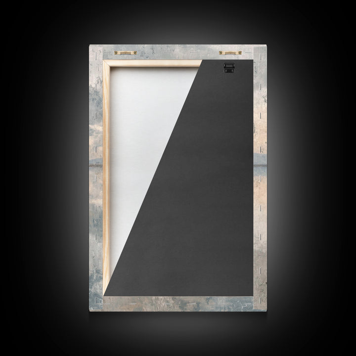 Walk Of Peace | Framed Canvas Print | Christian Wall Art | Jesus Canvas Art | Christian Art Canvas | Minimalist Christian Art | Christian P