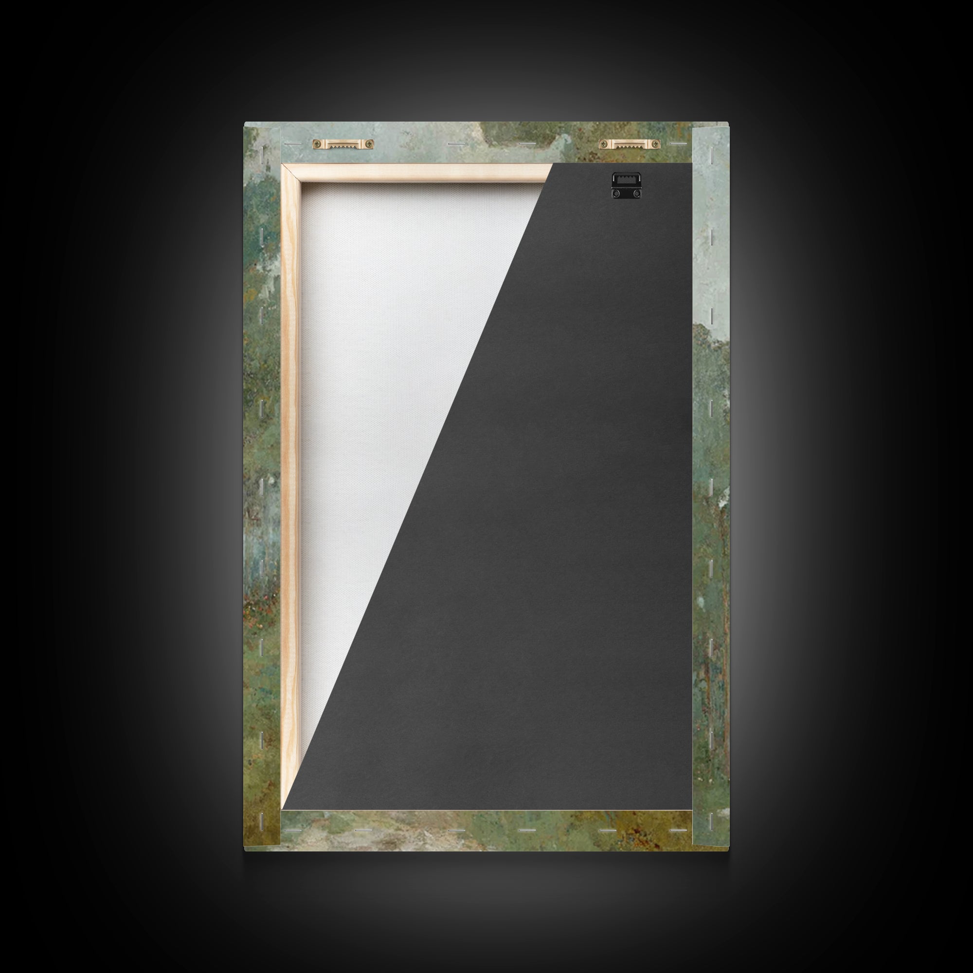 Quiet Pilgrim Way – Framed Canvas Print – Christian Art Canvas – Christian Wall Art – Vintage Christian Art – Christmas Wall Art – Christia