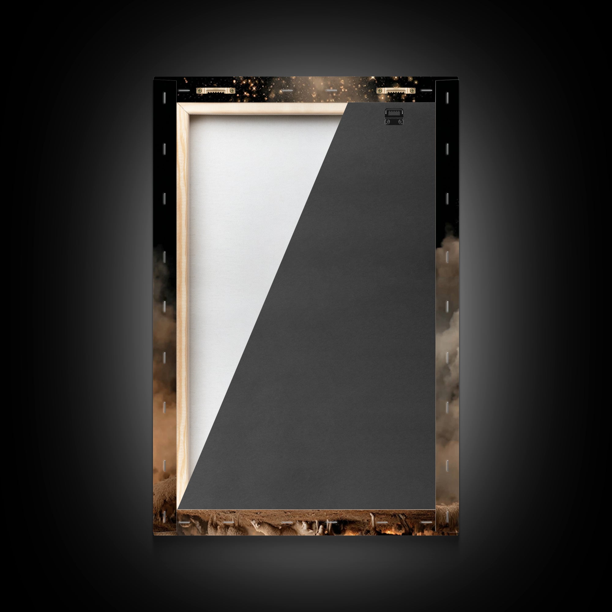 The Guiding Star – Framed Canvas Print – Christian Wall Art – Jesus Painting – Christian Christmas Art – Christian Art Canvas