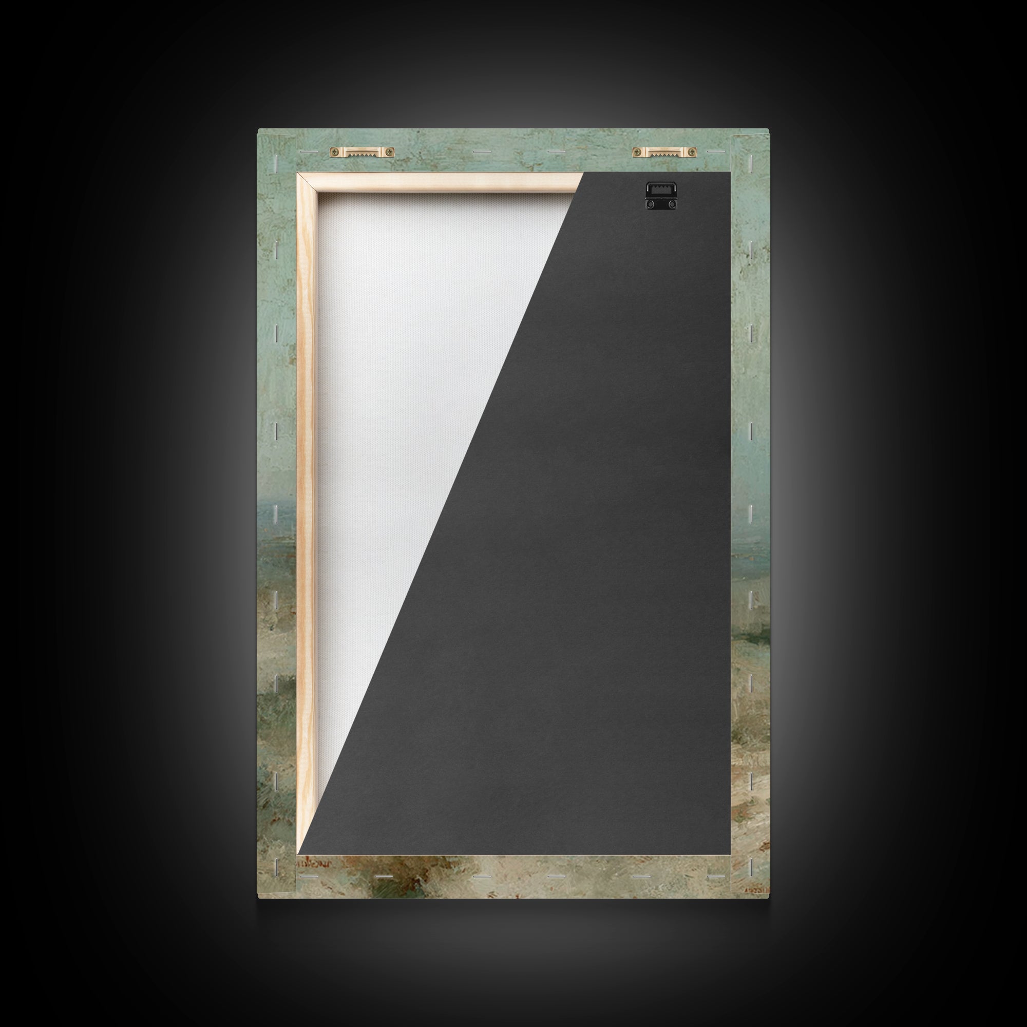 Threefold Promise – Framed Canvas Print – Christian Art Print – Christmas Wall Art – Christian Christmas – Christian Art Canvas – Jesus Pai