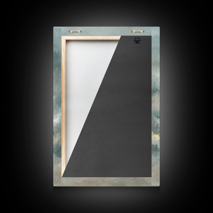 Path Of Ascension – Framed Canvas Print – Jesus Painting – Christian Art Canvas – Christian Wall Art – Large Jesus Wall Art – Modern Christ