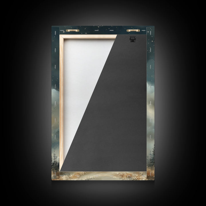 Morning Glory – Framed Canvas Print – Christian Wall Art – Christian Art Canvas – Christmas Art – Christian Christmas Art – Christian Decor
