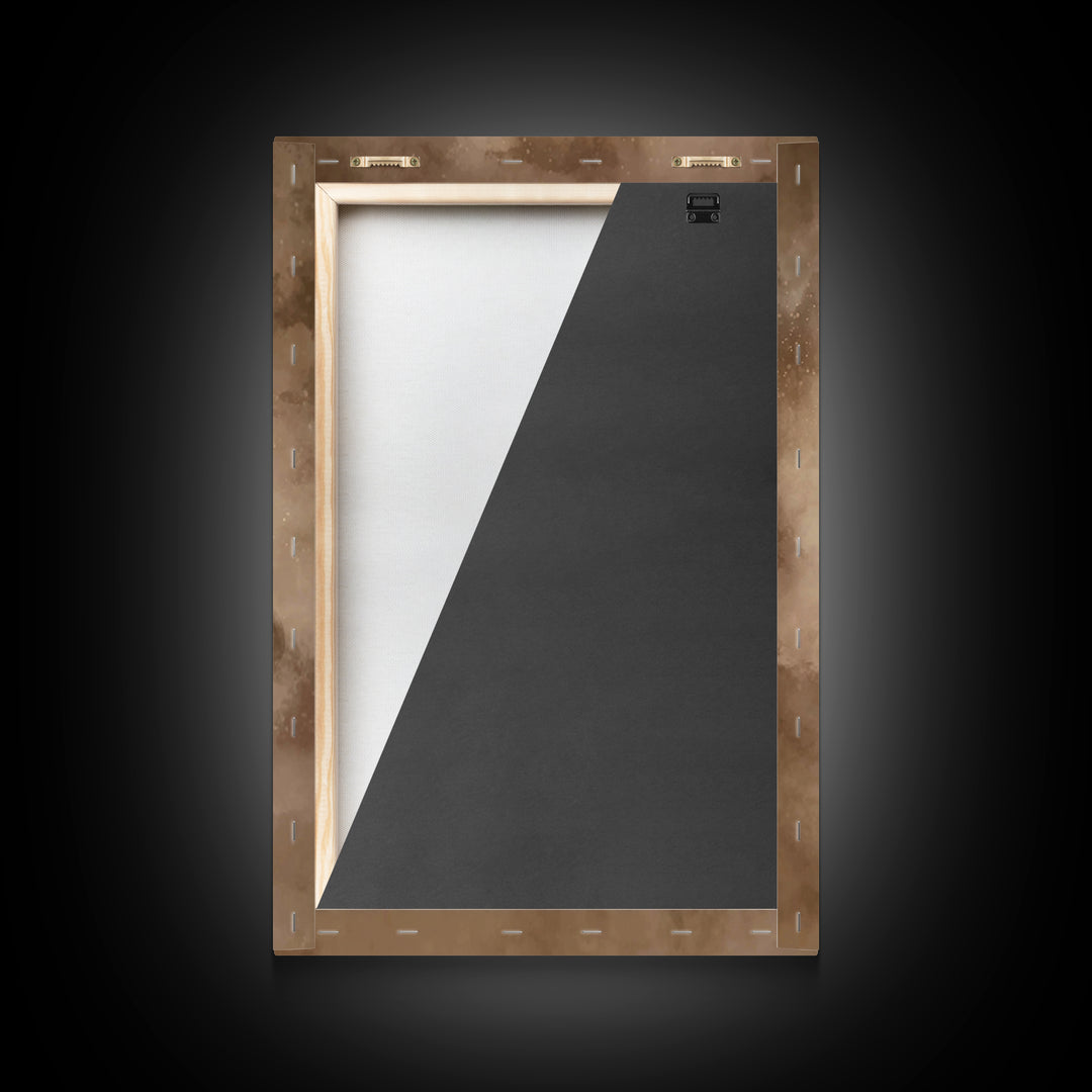 Silent Worship – Framed Canvas Print – Christian Wall Art – Christian Art Canvas – Christmas Art – Christian Christmas Art – Christian Gift