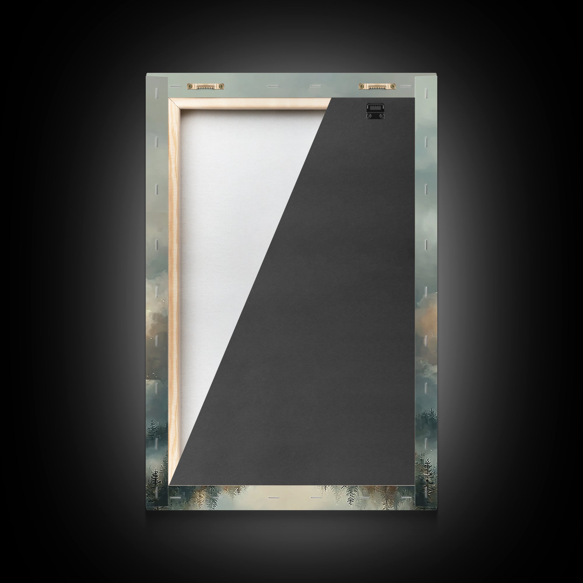 Dawn of Hope – Framed Canvas Print – Christian Wall Art – Christian Art Canvas – Christian Art Print – Subtle Christian Paintings – Modern