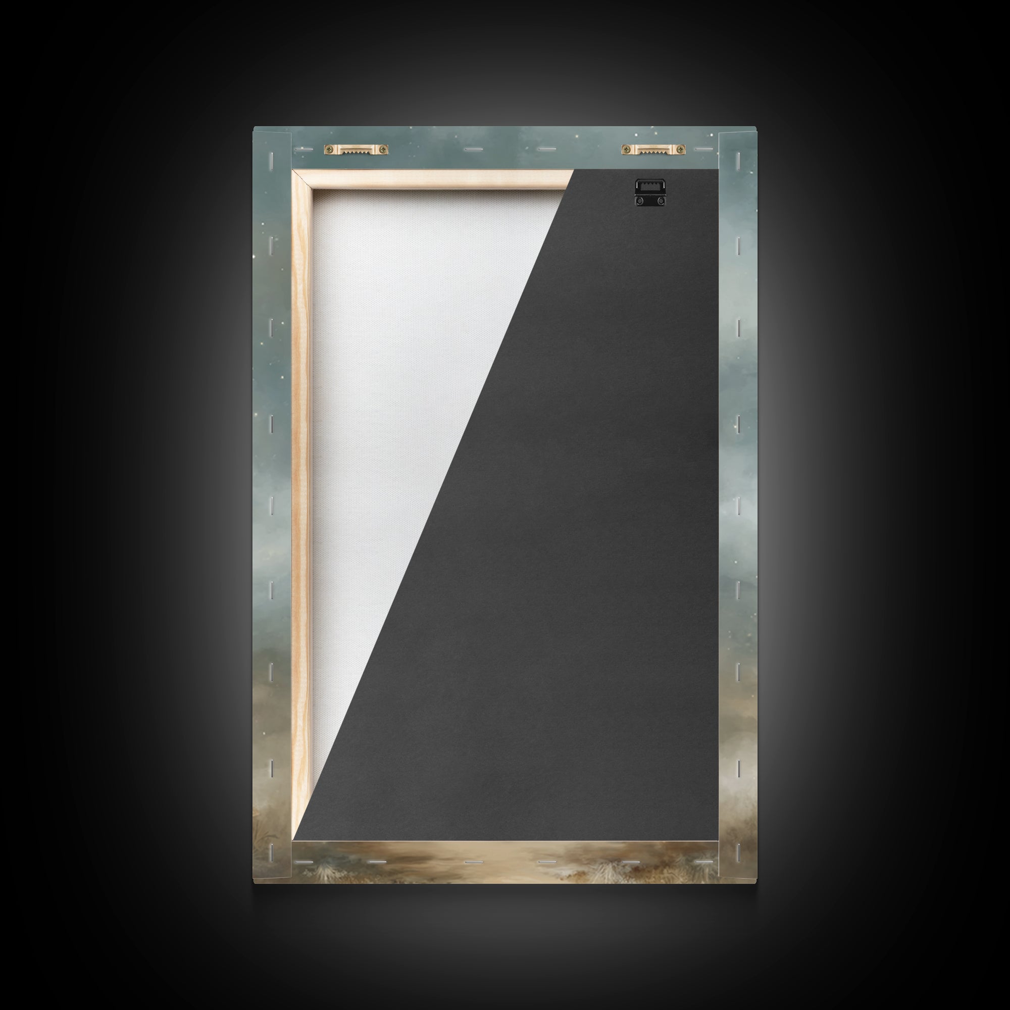 Heavenly Road – Framed Canvas Print – Christian Christmas Art – Christian Art Canvas – Christian Wall Art – Christmas Art – Jesus Painting