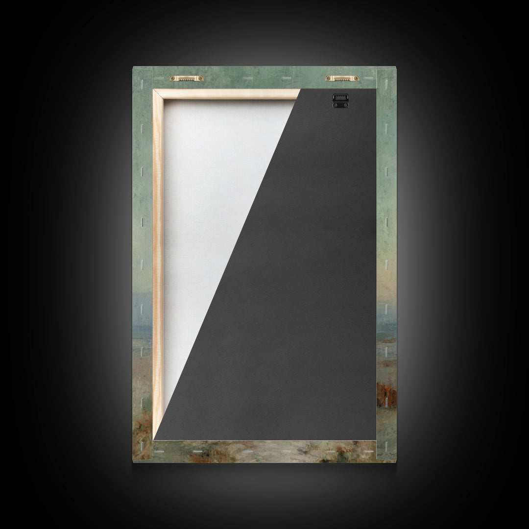 Star of Bethlehem – Framed Canvas Print – Christian Art Canvas – Christian Wall Art – Christmas Art – Jesus Painting – Christian Christmas