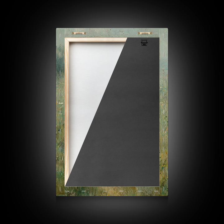 Meadow Of Joy – Framed Canvas Print – Christian Wall Art – Christian Art Canvas – Vintage Christian Art – Christian Gift – Christian Painti