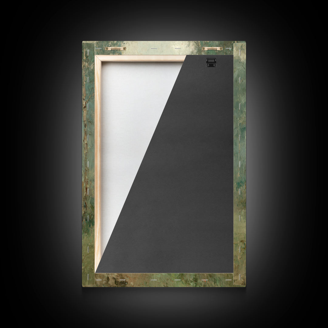 Forest Of Mercy – Framed Canvas Print – Christian Painting – Christian Wall Art – Christian Art Canvas – Moody Christian Art – Unique Chris